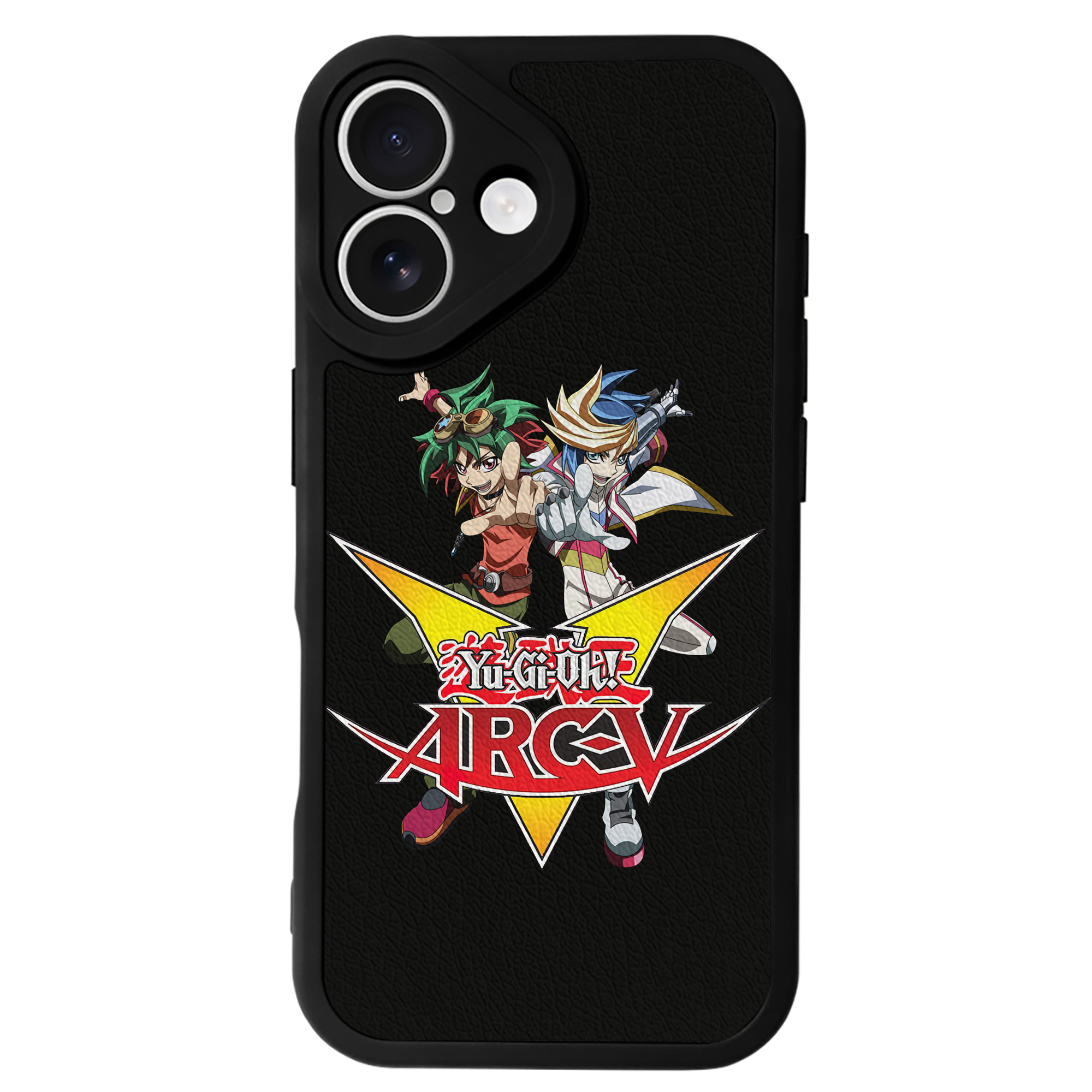 遊☆戯☆王 Yu-Gi-Oh! 【iPhone 16シリーズ対応】シリコンスマホケース（レザー調） 材質：シリコン